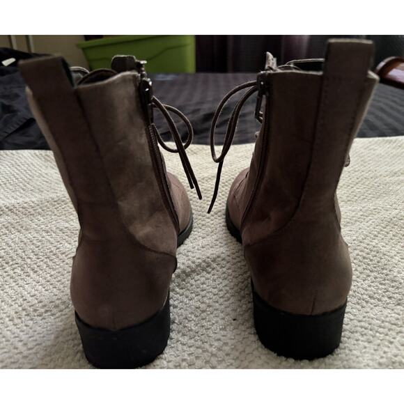 Sun Stone Women’s Ankle Boots Brown Size 10 M With Box - Picture 3 of 11